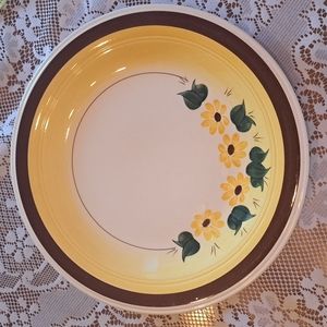 Vintage Brown eyed Susan plate